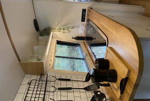 Camping-car Mercedes classique avec moteur neuf full